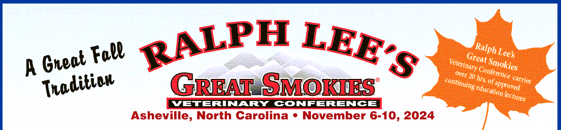 Ralph Lee's Great Smokies Veterinary Conference